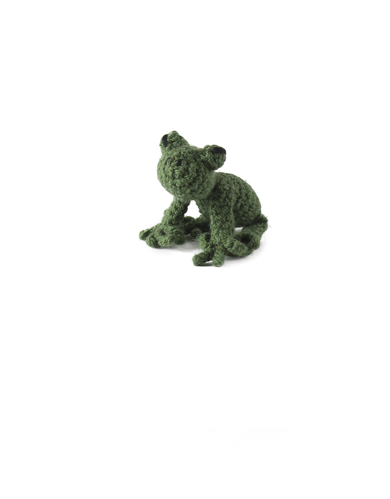 toft ed's animal mini bill the frog amigurumi crochet